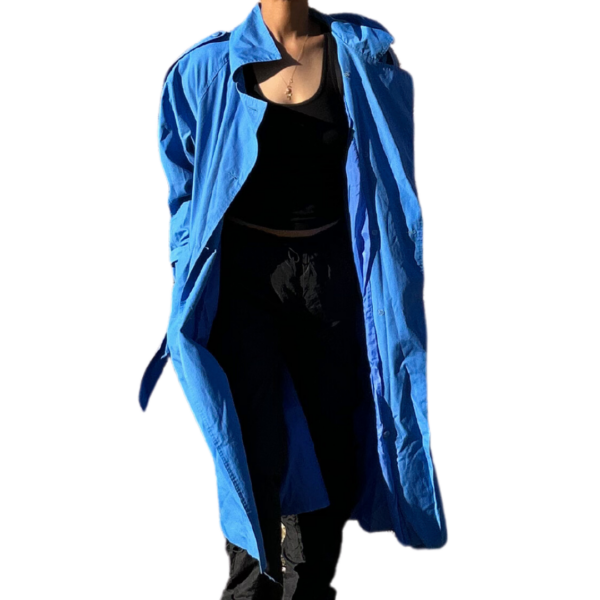 The Sky Is Blue Trench Coat - Image 2